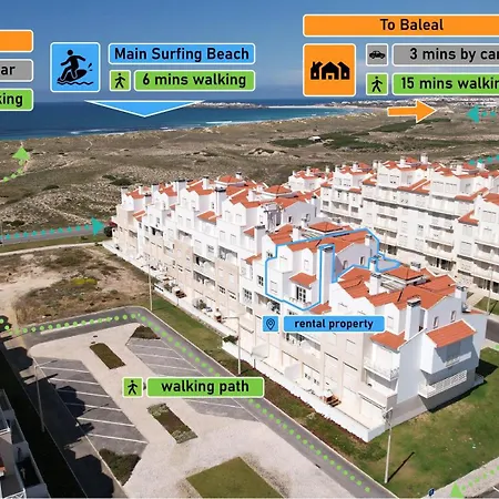 Baleal Ocean View Duplex Appartamento